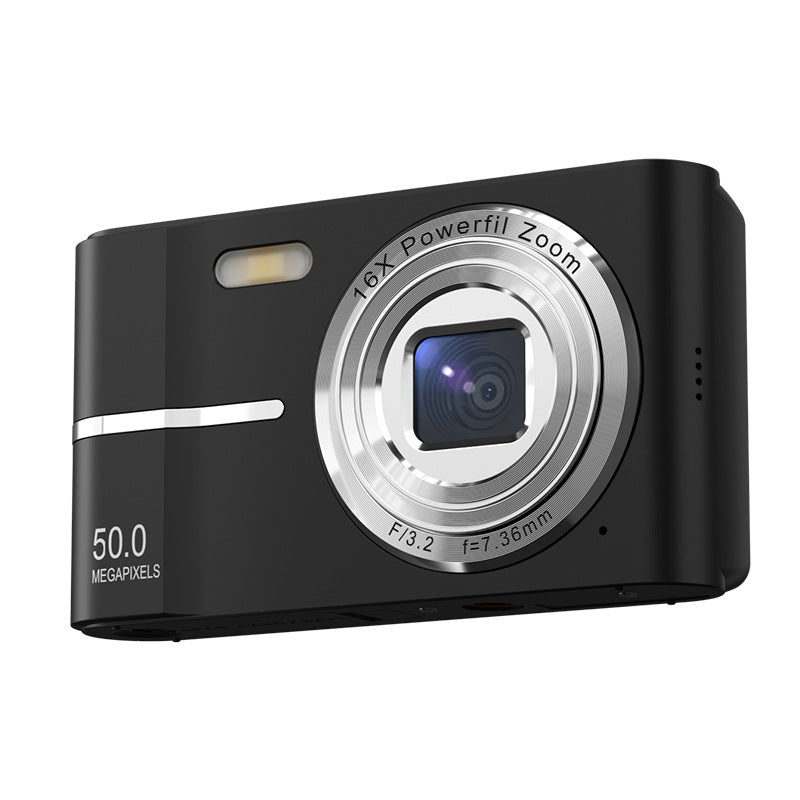 Retro Flash Digital Camera with 16x Zoom