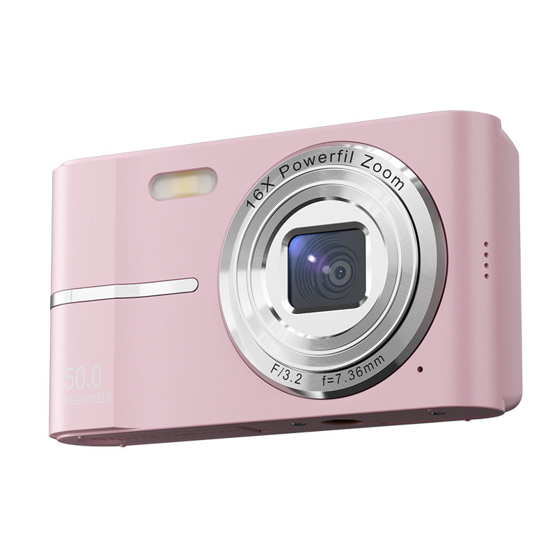 Retro Flash Digital Camera with 16x Zoom