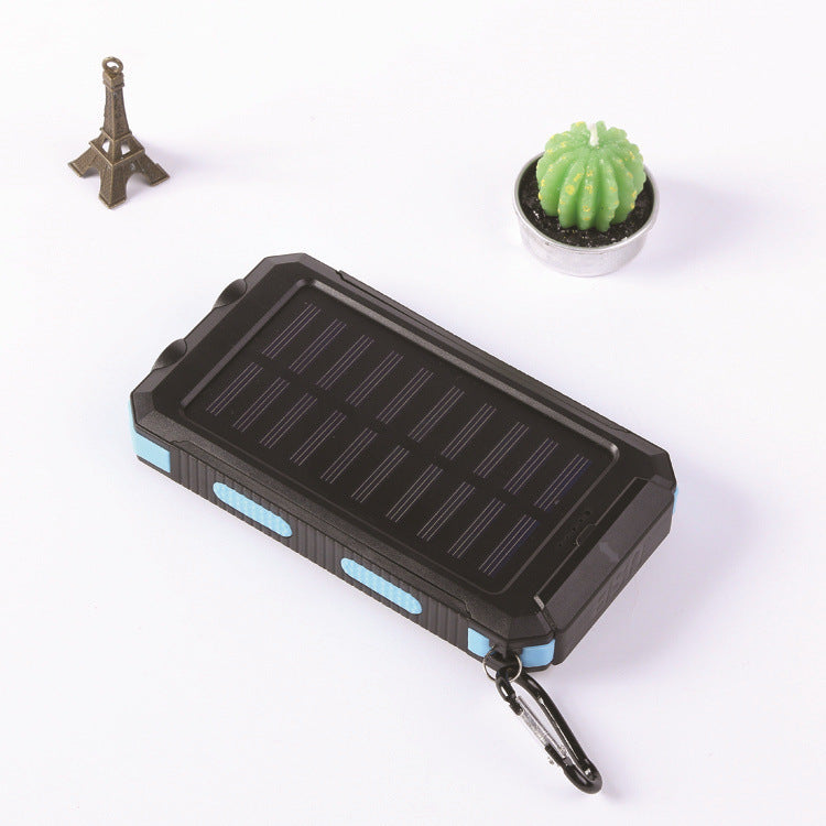 Solar Charging Power Bank with Camping Light