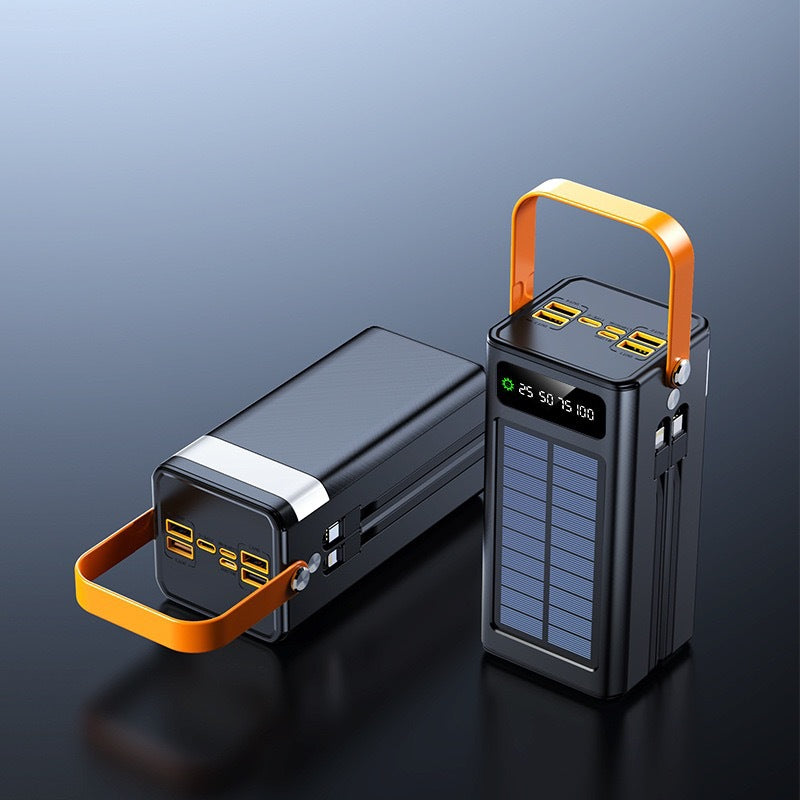 Solar rechargeable Power Bank, 160,000mAH