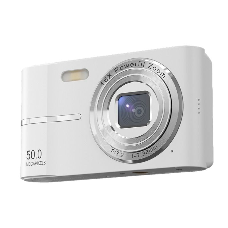 Retro Flash Digital Camera with 16x Zoom